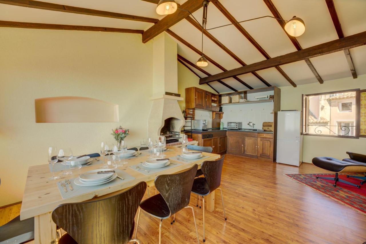 Ancienne Mairie Vieux Village Roquebrune 3 Bedroom Apartment Eksteriør billede